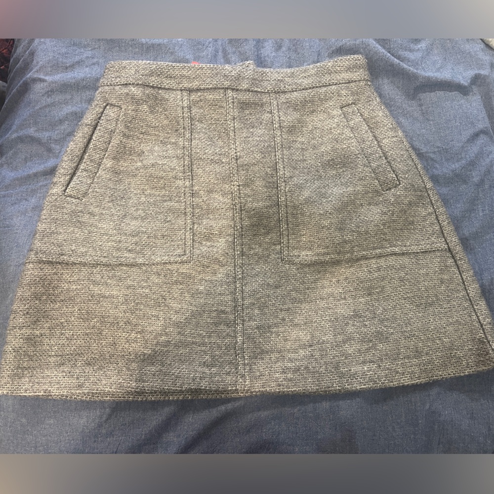 New Look : Charcoal Textured Skirt sz 6